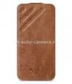 Кожаный чехол для iPhone 5 / 5S Melkco Craft Limited Edition (Prime Dotta), цвет brown