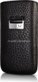 Кожаный чехол для Nokia E6 BeyzaCases Retro Super Slim Strap, цвет flo black (BZ20836)