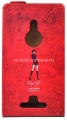 Кожаный чехол для Nokia Lumia 925 Fonexion City Girls Flip Leather Red (CACILUM925FLI01)