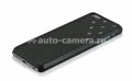 Кожаный чехол-накладка для iPhone 6 Plus BMT Metallique, цвет Black (ip6-l-met-bk-sng)