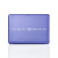 Пластиковый чехол для Macbook Pro 13" Barey Cristal Hard Case, цвет синий матовый (B/C-MP13-Bu-Mt-Pl2)