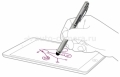 Стилус-ручка для iPad, iPhone, Samsung и HTC Promate iPen5, цвет Silver
