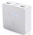 Универсальный внешний аккумулятор для iPad, iPod, iPhone, Samsung и HTC Powerocks Stone3 7800 mAh, цвет white (ST-PR-OC)