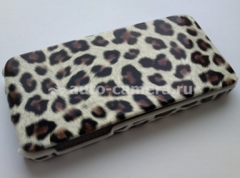 Чехол для iPhone 5 / 5S SAYOO Cheetah, цвет brown
