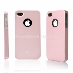 Чехол для iPod touch 4G iCover Glossy, цвет Pink (IT4-G-P)
