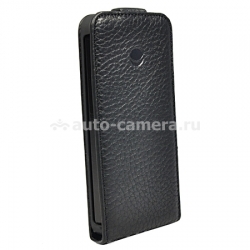 Кожаный чехол для iPhone 6 Beyzacases MF-Series Flip, цвет Sadle Black (BZ05533)