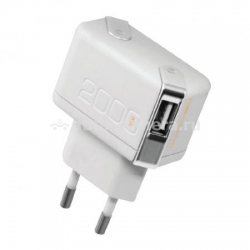 Сетевое зарядное устройство для iPhone 4/4S и iPad 2/3 Unplug Travel Charger Dual USB 2A с USB кабелем Apple 30-pin (TC2000IPH)