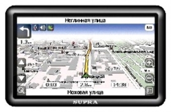 GPS навигатор SUPRA SNP-510GG