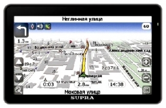 GPS навигатор SUPRA SNP-512BT