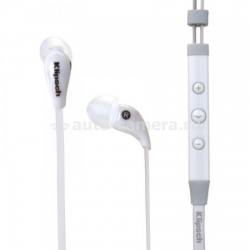 Вакуумные наушники с микрофоном и пультом управления для iPhone, iPad, iPod Klipsch Image X7i, цвет White