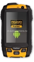 Водонепроницаемый, ударопрочный мобильный телефон RugGear RG220 Swift Plus, цвет черный
