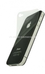 Защитная пленка на заднюю панель iPhone 4/4S Red Line матовая